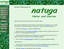 Tablet Screenshot of natuga.de